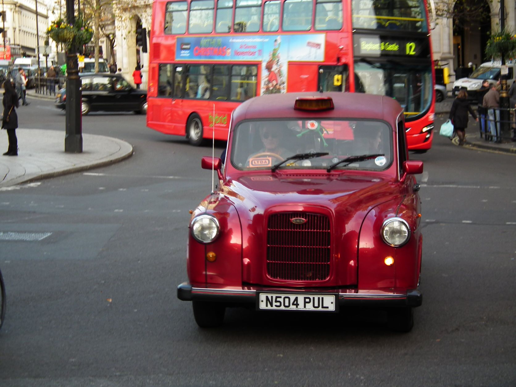 Los taxistas de Londres