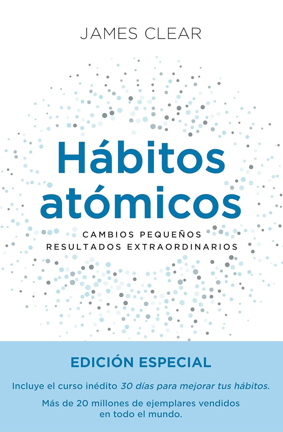 El libro Hábitos atómicos, de James Clear